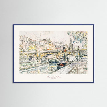 Tugboat At the Pont Neuf, Paris 1923