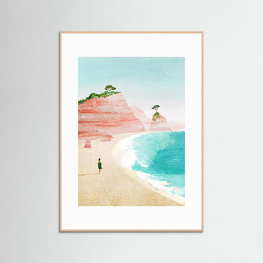 The Solitude Pink Cliffs & Turquoise Tides