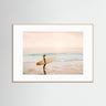 The Golden Hour Swell Ocean Calm