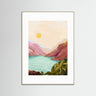 The Desert Canyon Oasis Sunset