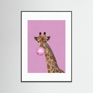 The Safari Collection Bubblegum Giraffe