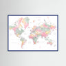 The World Map: Watercolour Wanderlust