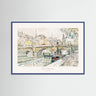Tugboat At the Pont Neuf, Paris 1923