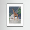 The Grand Hallway: Elegant Giraffe