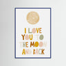 To the Moon and Back Celestial Wonder
