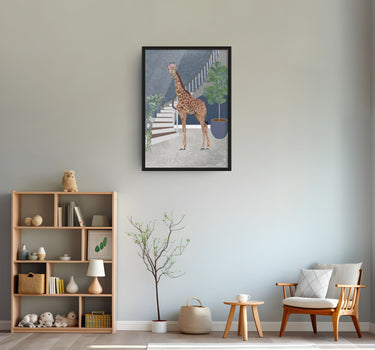 The Grand Hallway: Elegant Giraffe