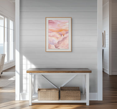 The Pastel Horizon: Cloud Transit